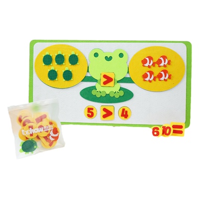 布好玩儿童数物对应益智教玩具