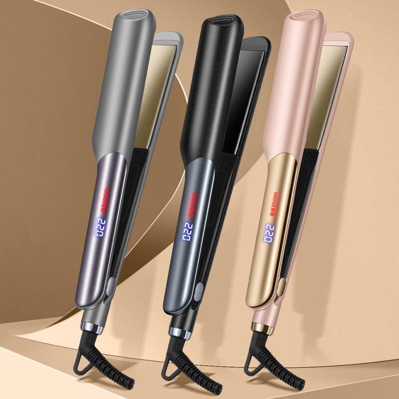 电夹板直发卷发两用拉直棒板直板可跨境夹熨发器发夹板调温直卷发