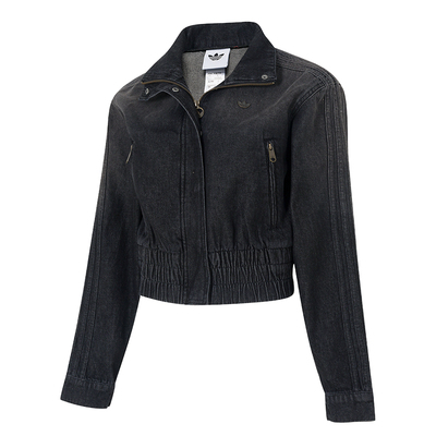 【自营】Adidas阿迪达斯牛仔夹克女装三叶草时尚休闲外套KD3918