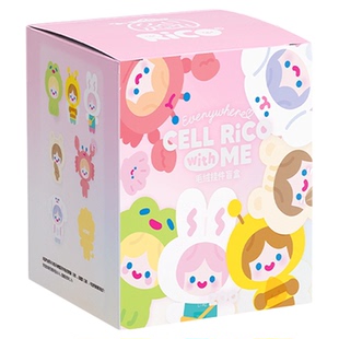 KKV正品CELL RiCO动物园系列毛绒盲盒萌趣玩偶公仔生日礼物