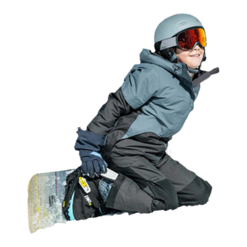 儿童滑雪裤迪卡侬防水保暖