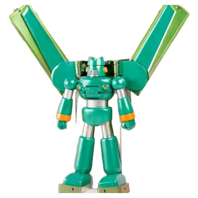 新品万代BNFIGUREQ蜡笔小新变形巧克比康达姆机器人潮玩周边盲盒