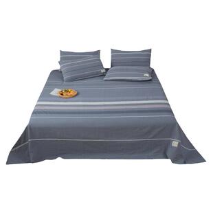 A类纯棉水洗棉床单单件100全棉儿童透气裸睡被单人学生宿舍三件套