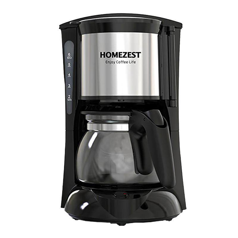 德国HOMEZEST咖啡机家用小型全自动煮咖啡壶美式迷你滴漏式泡茶壶