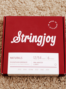 Stringjoy 美产手工 民谣吉他木吉他琴弦