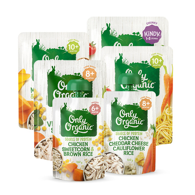 奥莉有机鸡肉辅食泥宝宝6个月+选