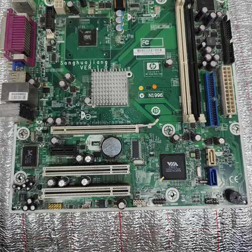 HP N1996主板，VIA VT8237S芯片，支持DDR