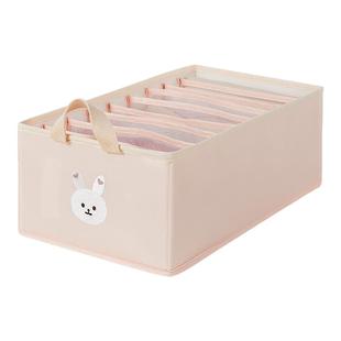 儿童衣服收纳神器分层裤子衣柜家用抽屉式婴儿衣物储物盒整理箱子
