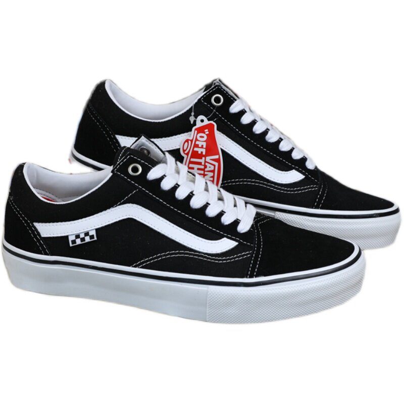 VANS系带通用经典低帮滑板板鞋