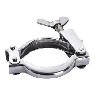 佳意304不锈钢冲压卡箍接头套装卫生级快装轻型卡箍整套快速连接