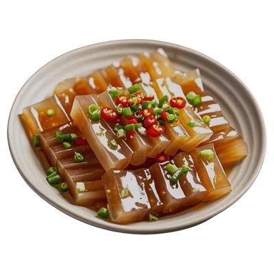 五香猪皮冻手工凉拌菜成品