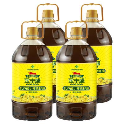 金丰盛低芥酸小榨菜籽油