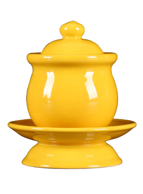 中成陶瓷佛前寺庙招财贡品供水杯