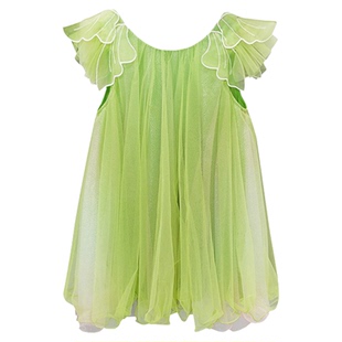 【特惠一口价】Qimoo淇木夏季新款童装女童网纱连衣裙QCL2LP140A