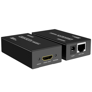 迈拓维矩MT-ED05 高清hdmi网传延长器60米rj45转网线信号传输放大器60米