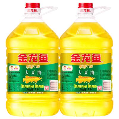 金龙鱼精选大豆油5L*2大桶