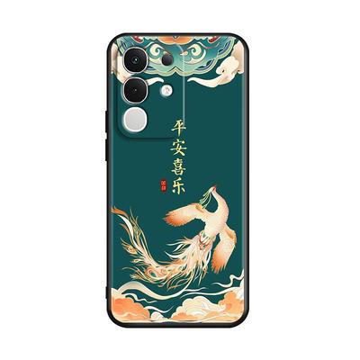 皑晨适用于vivoiqooz10x手机壳v2445a父母用y300t防摔v2445ea保护套viva中国风iqooz10x外壳vavi软胶爱酷z10x