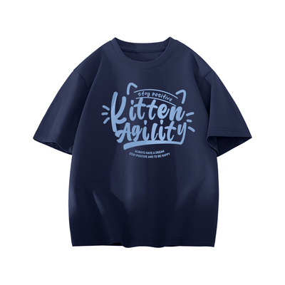 名创优品纯棉短袖t恤女夏季穿搭