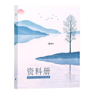 票据收纳册支票单据收据票根整理神器透明多功能活页a4插页多层文件夹办公用品资料袋合同说明书专用a5档案夹