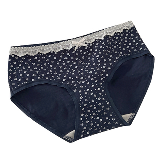 「碎花合集」内裤少女生加长纯棉裆舒适日系花边甜美中腰新品三角