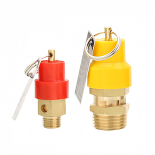 弹簧式空压机安全阀泄压阀储气罐气泵安全阀气体安全泄压阀排气阀