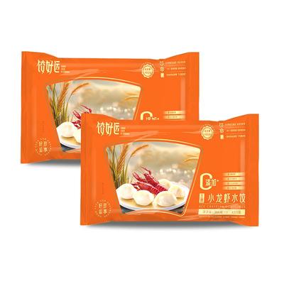 饺好运小龙虾水饺速食早餐