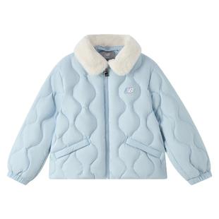 New Balance nb童装女童秋冬新款保暖舒适羽绒服外套ND7PF4E132