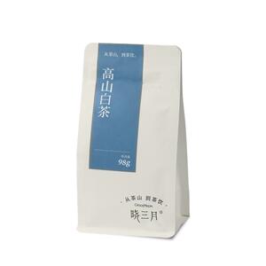 晓三月高山白茶散装口粮茶98g