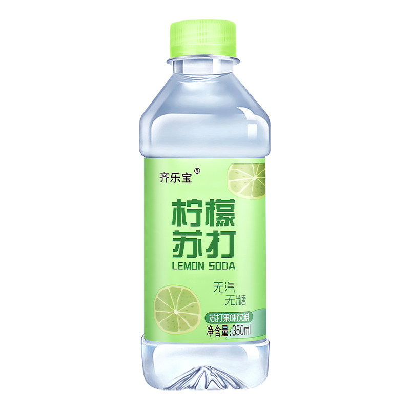 【买一送一】苏打水果味饮料350ml瓶装整箱无糖弱碱饮用水批特价
