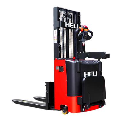 合力2吨电动堆高车小型站驾式