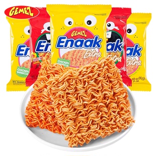 GEMEZ印尼进口小鸡干脆面点心面Enaak食品小吃网红零食小吃大包装