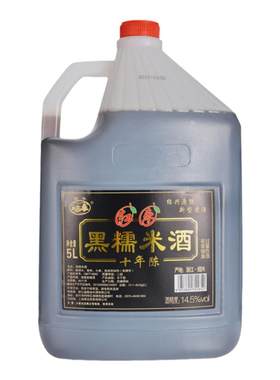 绍兴桶装黄酒越景黑糯米酒