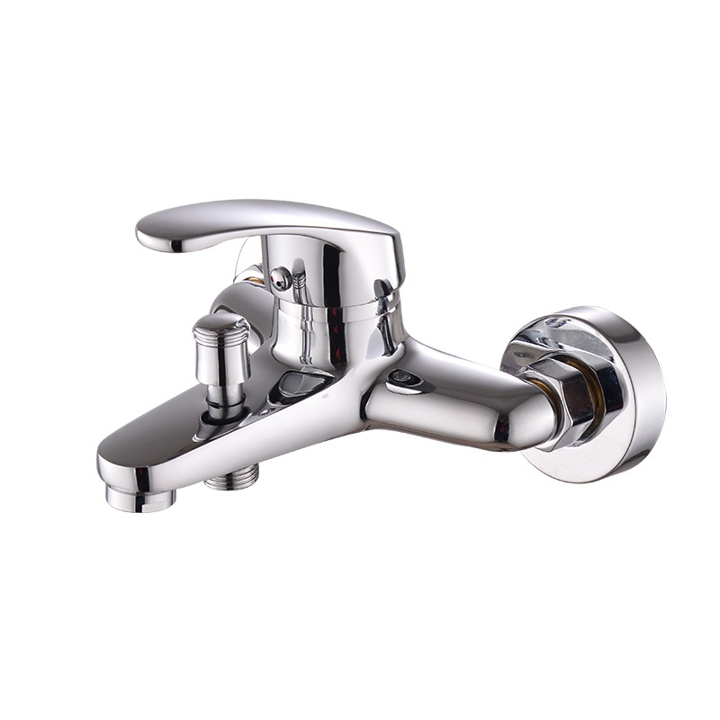 淋浴龙头浴室开关三联冷热水洒混龙头水阀暗花洗澡装沐浴电热水器