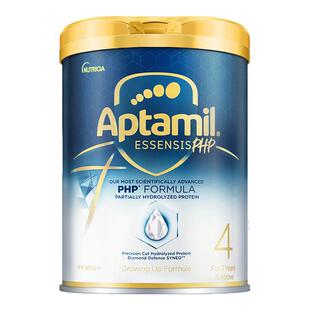 【官方正品】爱他美奇迹白罐[亲熠]适度水解奶粉4段3岁以上900g