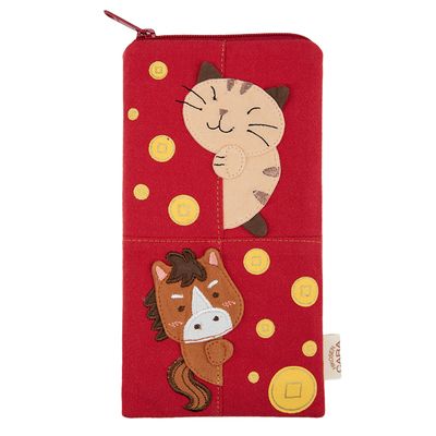 卡拉猫新年红包利是封手拿钱包