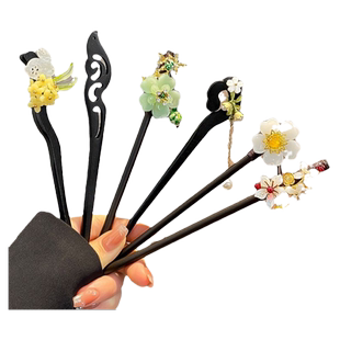 古风发饰流苏发簪女高级感古装簪子发髻头饰汉服旗袍发钗步摇配饰