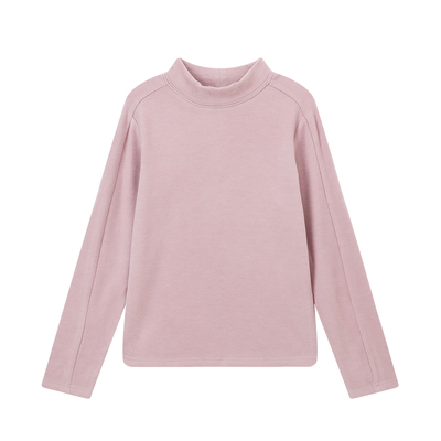 布丁哈鲁冬装童装T恤上衣2025秋冬儿童洋气内搭修身长袖打底衫厚