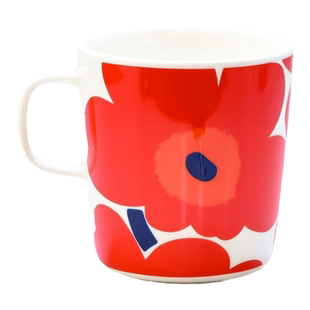 日本直邮【】marimekko Unikko马克杯大号400ml 做工精致小清新