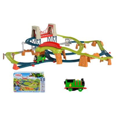 电动火车头儿童轨道套装益智玩具