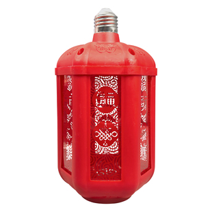 宝塔彩灯七彩自动旋转福字2026新款投影灯春节喜庆氛围装饰灯泡