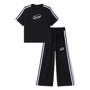 今年正流行拉条儿童莫代尔套装男童运动短袖两件套青少年睡衣薄款