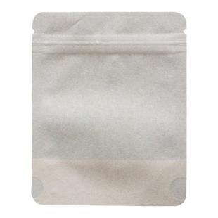 白色棉纸自封袋春茶散料普洱饼茶样袋白茶防水密封样品袋子可定制