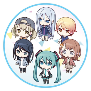 Colorful Stage世界计划彩色舞台游戏周边纯棉洗脸擦汗毛巾手帕