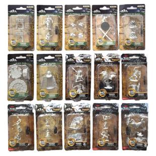 龙与地下城桌游模型白模跑团棋子deep cuts兽人魔法台场景盒装