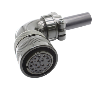 适用松下安川台达三菱伺服电机编码器动力接头 4/9/17芯航空插头