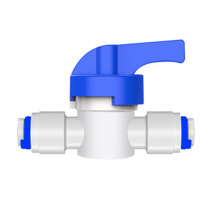 净水器配件大全快接头2分3分4分水管蓝卡接口外丝pe管内牙直通