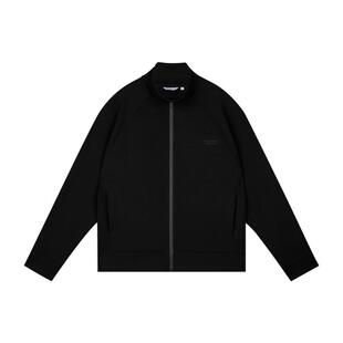 WassupHouse空气棉立领拉链卫衣男情侣春秋外套休闲美式复古开衫