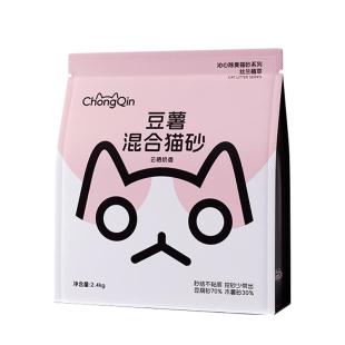 宠沁木薯混合猫砂强吸水易结团植物矿砂除臭不粘底混合豆腐砂包邮