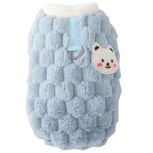 猫咪衣服秋冬装无毛德文猫布偶猫猫的保暖防掉毛冬天宠物小猫衣服