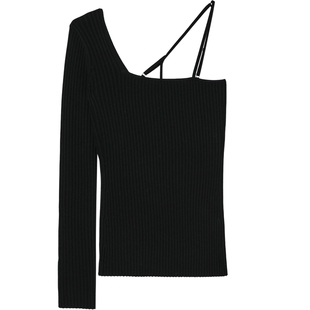 IT HELMUT LANG女装不对称设计上衣新品性感吊带合身内搭KHW704AJ